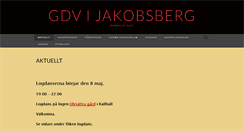 Desktop Screenshot of gdvjakobsberg.se